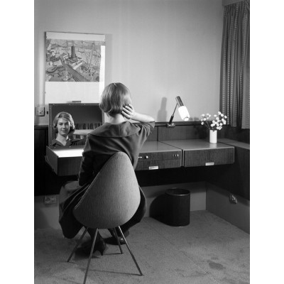 Chaise Drop rembourrée en Fritz Hansen Chaise Drop rembourrée en Fritz Hansen