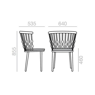 dimensiones Sillón Nub SO1434 Andreu World dimensiones Sillón Nub SO1434 Andreu World