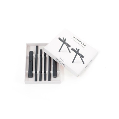 Bâtons Crochets noir - Normann Copenhagen Bâtons Crochets noir - Normann Copenhagen