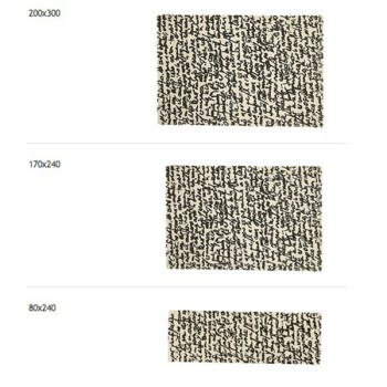 dimensiones alfombra Manuscrit Nanimarquina