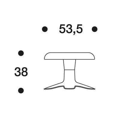 Pouf poggiapiedi di Artek Pouf poggiapiedi di Artek