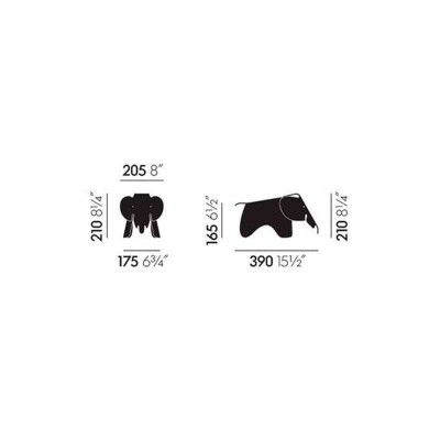 Eames Elephant Small - Vitra Eames Elephant Small - Vitra