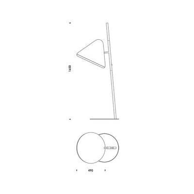 dimensiones Lámpara de pie Hello de Normann copenhagen dimensiones Lámpara de pie Hello de Normann copenhagen