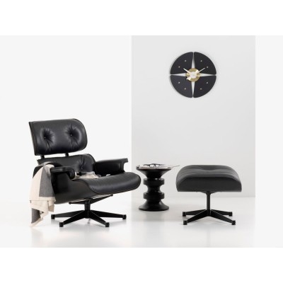 Poltrona e Otomano Preto - Vitra Poltrona e Otomano Preto - Vitra