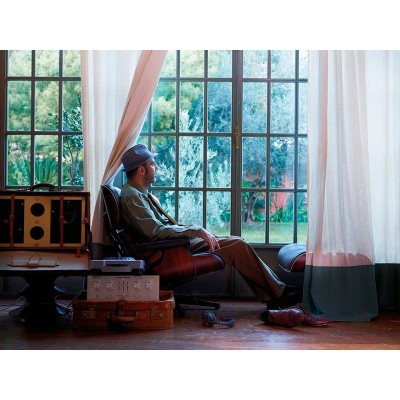 Espreguiçadeira e Otomano Rosewood Saints - Vitra Espreguiçadeira e Otomano Rosewood Saints - Vitra