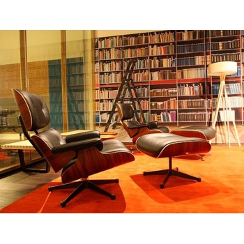 Lounge Chair y Ottoman santos palisandro - Vitra