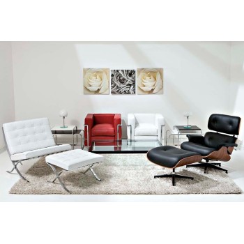 Lounge Chair y Ottoman santos palisandro - Vitra