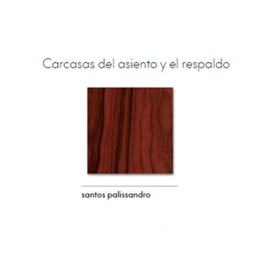 Espreguiçadeira e Otomano Rosewood Saints - Vitra Espreguiçadeira e Otomano Rosewood Saints - Vitra