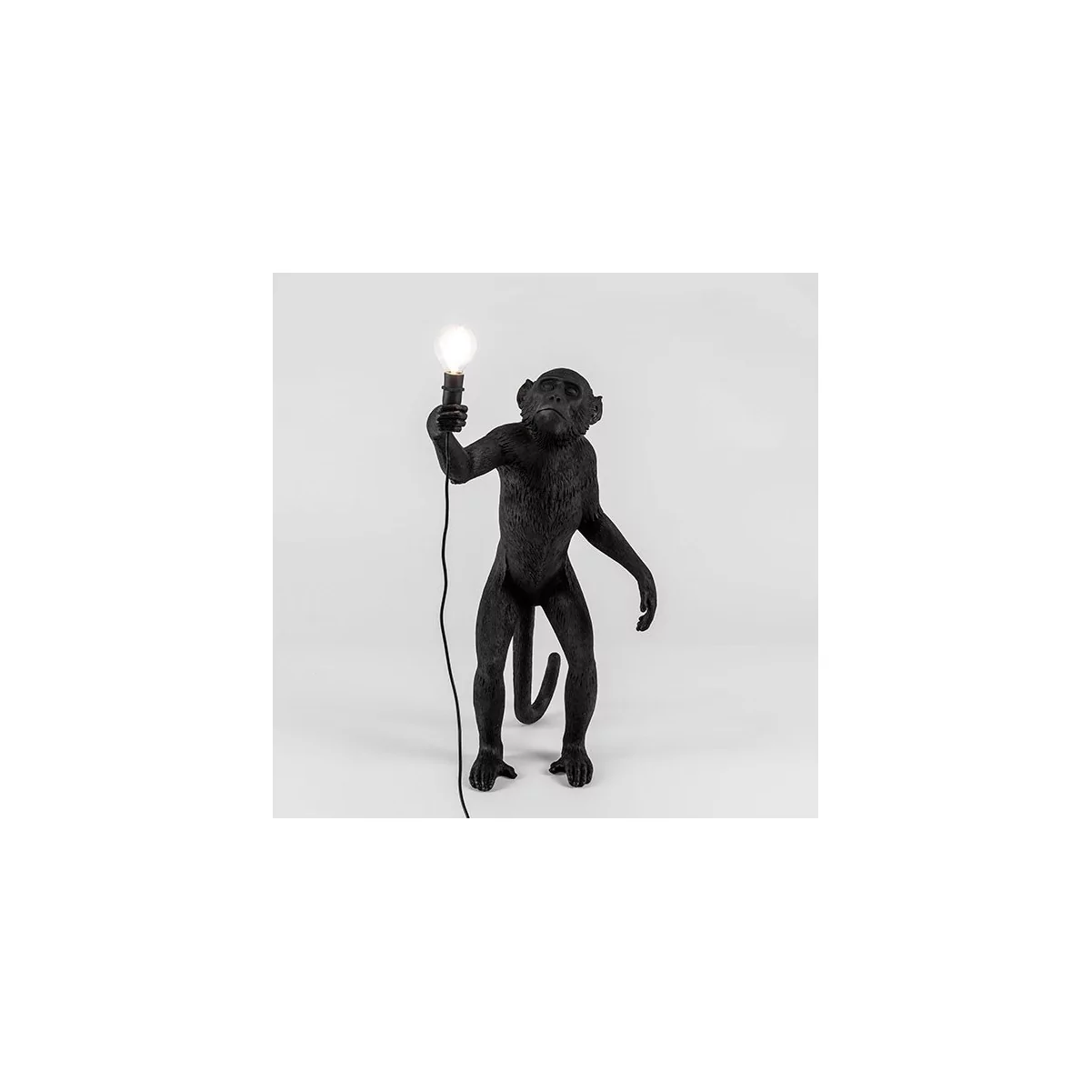 Suporte Monkey Lamp Black Edition - Seletti