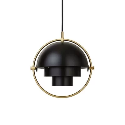 Lámpara Multi lite pendant Small brass color negro Lámpara Multi lite pendant Small brass color negro