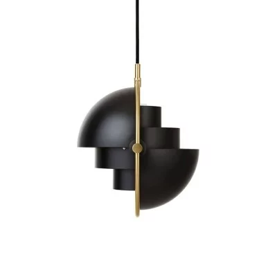Lámpara Multi lite pendant Small brass color negro Lámpara Multi lite pendant Small brass color negro