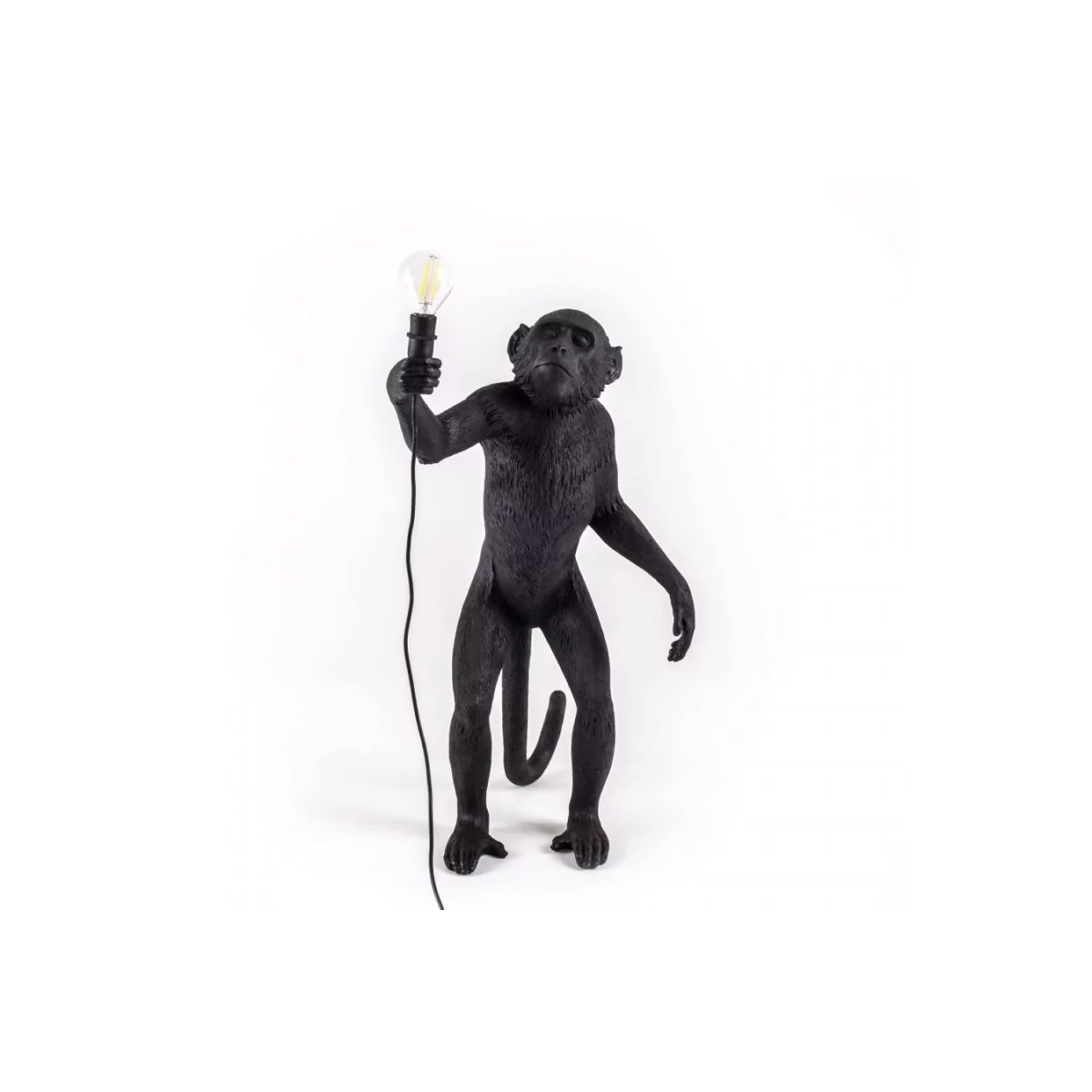 Suporte Monkey Lamp Black Edition - Seletti