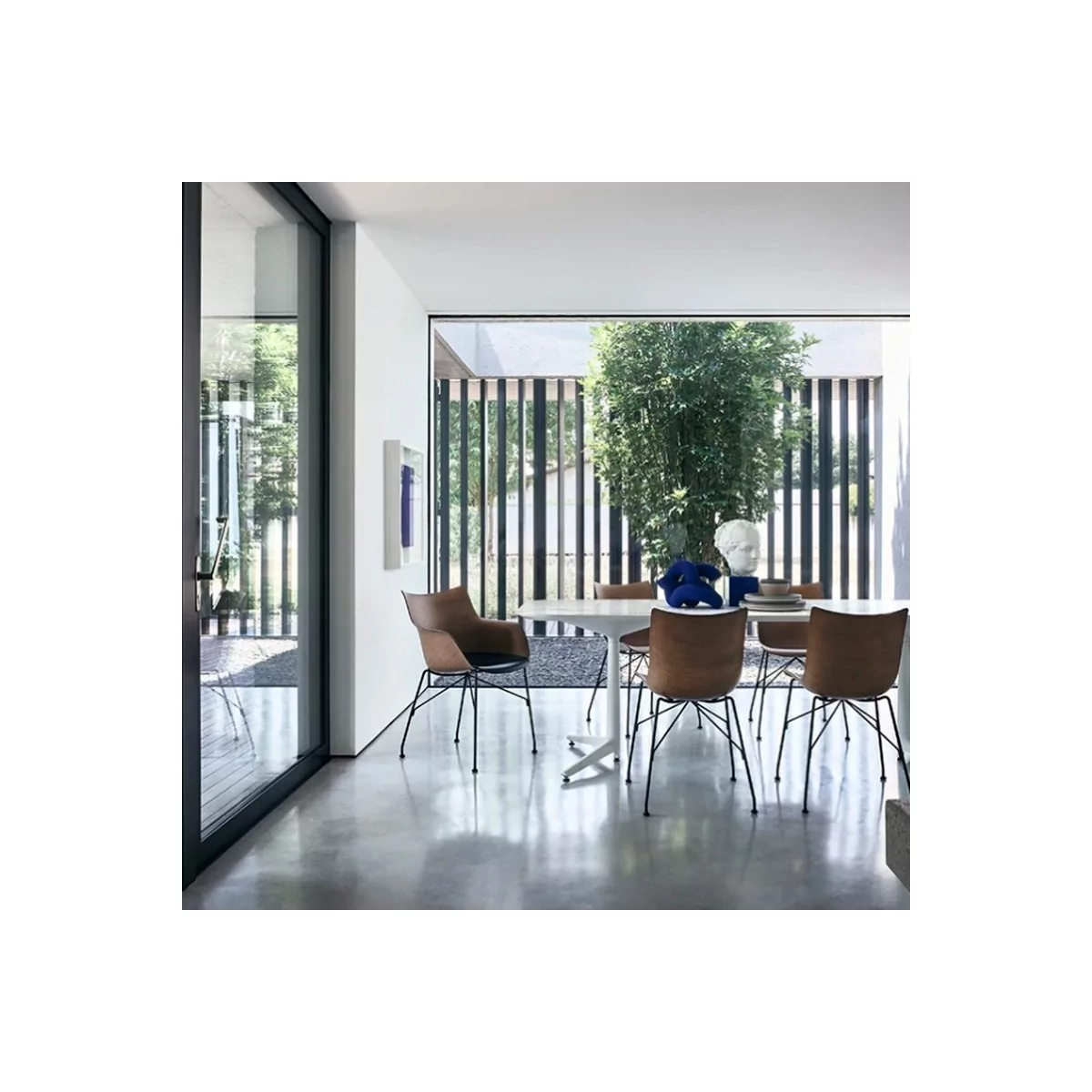 Q/Wood chair designed by Philippe Starck for Kartell