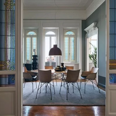 Q/Wood chair designed by Philippe Starck for Kartell Q/Wood chair designed by Philippe Starck for Kartell
