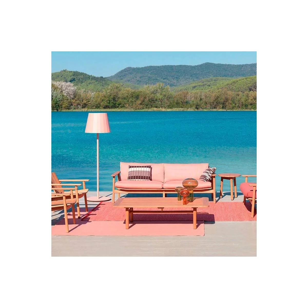Kettal, Riva coffee table 150x80, KS2600800
