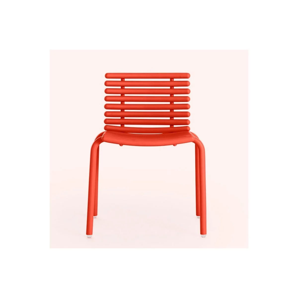 Frente Silla Tuba color rojo de Diabla Outdoor