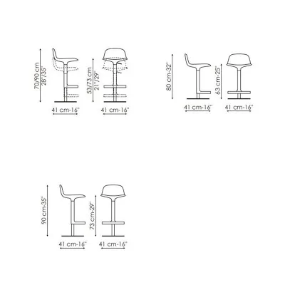 Design de fezes Bonnie Bonaldo Design de fezes Bonnie Bonaldo